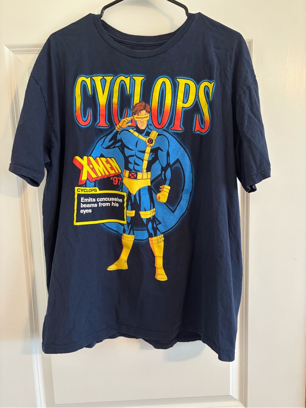 Mens Cyclops X-Men ‘97 Marvel T-Shirt Size XL
